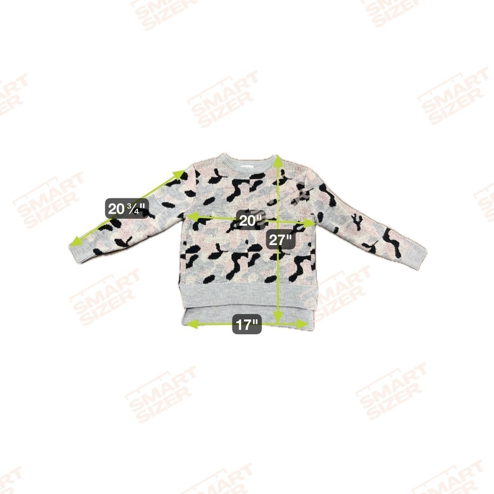 Thml Leopard Print Crewneck Sweater With Black Pi… - image 5